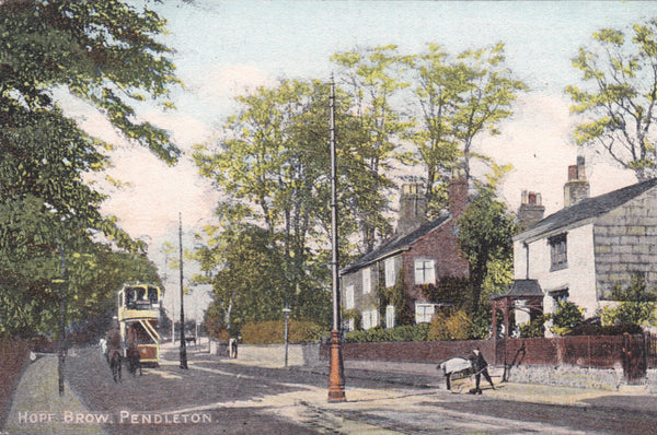 ld postcard of Hope Brow, Pendleton nr Eccles, Manchester