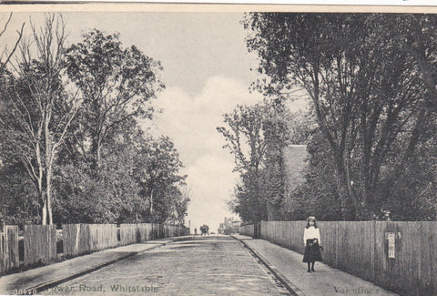 TOWER ROAD, WHITSTABLE - c1902 KENT POSTCARD