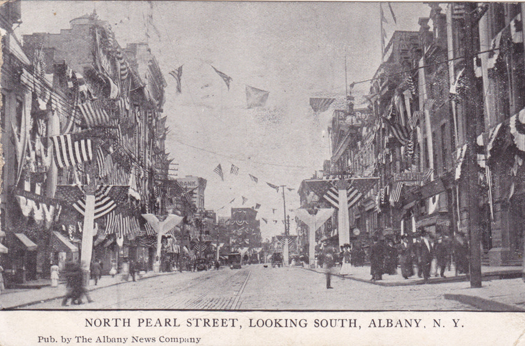 Old postcard of Albany, New York