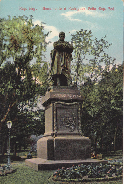 REP. ARGENTINA - MONUMENTO a RODRIGUEZ PENA CAP. FED