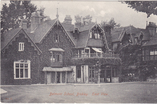 Belmont School, Bickley, East View - nr Bromley, Kent - now demolished