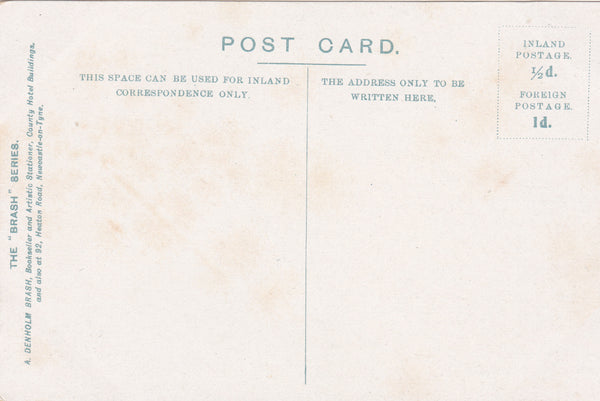 BENSON'S MEMORIAL, HEXHAM - PRE 1918 POSTCARD (ref 6058/19 G11)