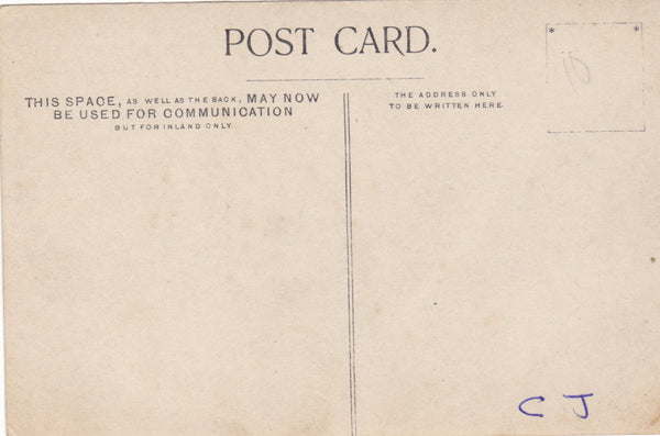 YOUNG MAN WITH BICYCLE - REAL PHOTO POSTCARD (ref 3154/17)