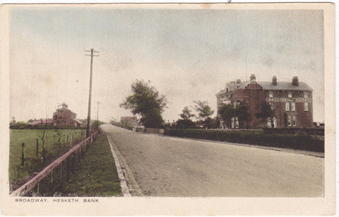 Broadway, Hesketh Bank showing Becconsall Hotel