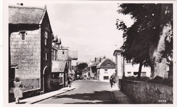 Chagford, Devon, real photo postcard