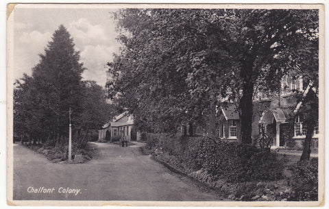Old postcard of Chalfont Colony, Chalfont St Peter, Buckinghamshire