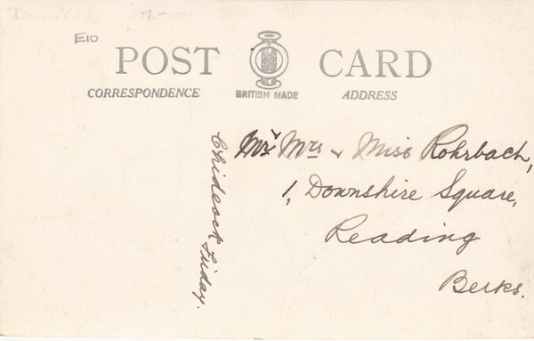 CHIDEOCK, DORSET - REAL PHOTO POSTCARD (ref 6613/20)