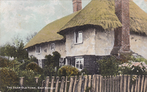 THE DEAR OLD HOME, EAST MERSEA - 1906 ESSEX POSTCARD