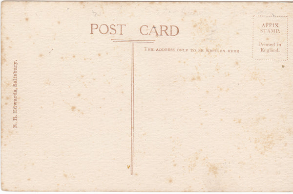 DINTON - VILLAGE NEAR SALISBURY - OLD POSTCARD (ref 1821/16)