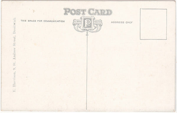 THE CANAL, DROITWICH - OLD WORCESTERSHIRE POSTCARD (ref 4131/20/C)