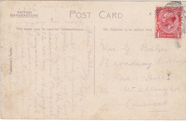 FIRST AND LAST HOUSE IN ENGLAND, LAND'S END - OLD POSTCARD (ref 3991/19)