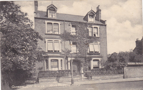 Old postcard of Gunnersbury School, Headmaster's House