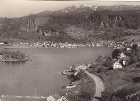 NORWAY - NORHEIMSUND, HARDANGER REAL PHOTO POSTCARD (ref 1596/16)