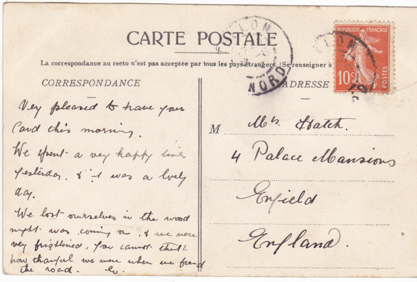 TRELON (NORD) VUE PANORAMIQUE - OLD POSTCARD (ref 1654)
