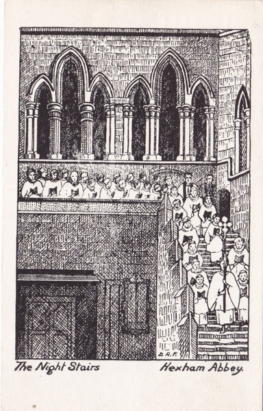 The Night Stairs, Hexham Abbey