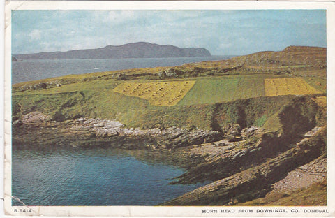HORN HEAD FROM DOWNINGS, CO. DONEGAL, IRELAND POSTCARD (ref 3646/18)