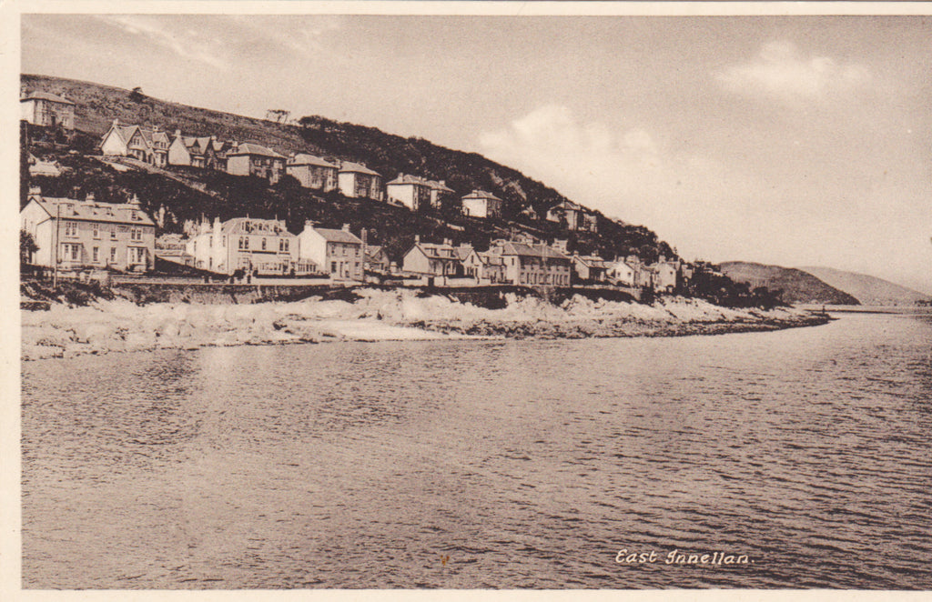 Old postcard of East Inellan, Argyllshire, Scotland