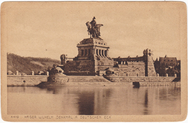 KAISER WILHELM DENKMAL A DEUTSCHEN ECK 