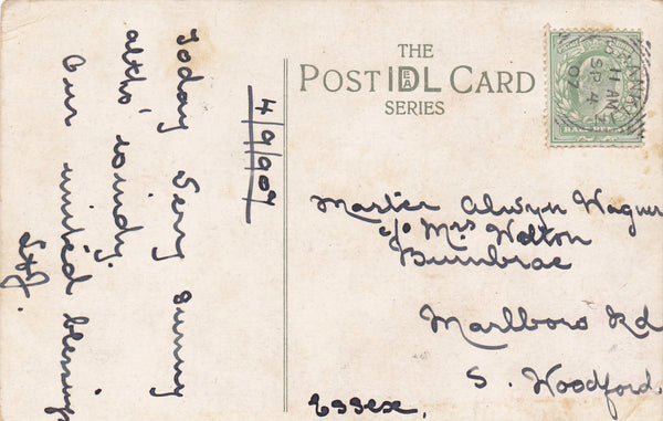 KEATS GREEN, ISLE OF WIGHT - 1907 POSTCARD (ref 6172/20/S)