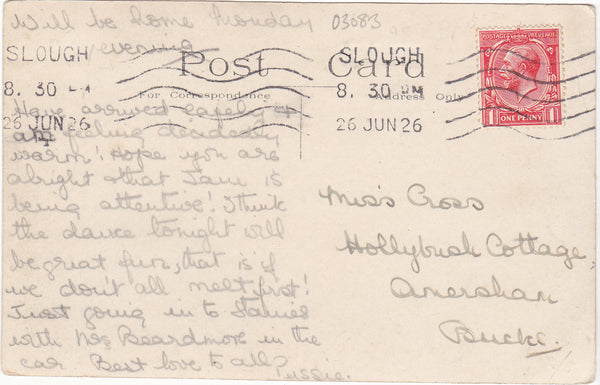 BUNGALOWS AT LALEHAM - REAL PHOTO POSTCARD (ref 6090/21/G5)