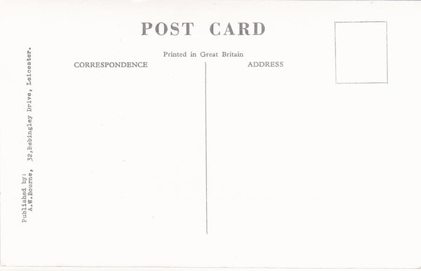 MALT HOUSE LANE, ASHOVER - REAL PHOTO DERBYSHIRE POSTCARD (ref 6685/20)