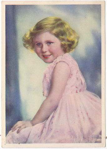 HRH Princess Margaret Rose vintage postcard
