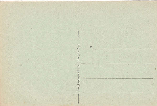MENTON - RUE DU CHATEAU - OLD POSTCARD (ref 1835)