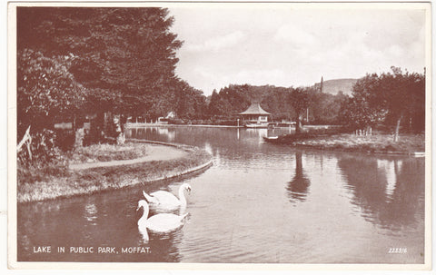 Lake in Public Park, Moffat
