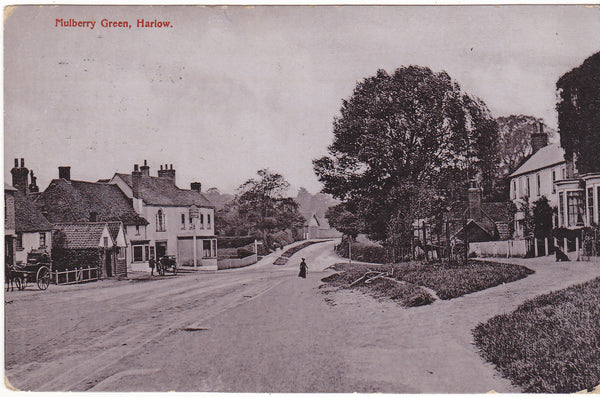 Pre 1918 postcard of Mulberry Green, Harlow in Essex