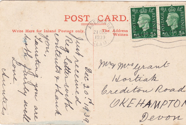 NAILSWORTH - 1930s COLOUR MULTIVIEW POSTCARD (ref 2319/17)