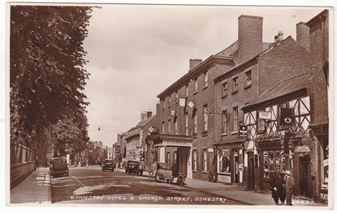 WYNNSTAY HOTEL AND CHURCH STREET, OSWESTRY