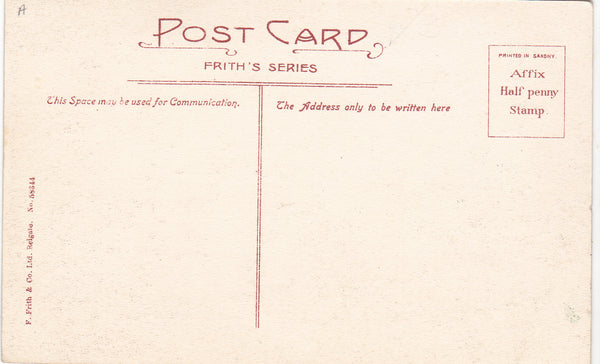 PORLOCK - SHIP INN - PRE 1918 SOMERSET POSTCARD (ref 3976/20/I)
