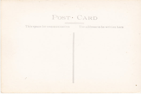 QUARTERDECK LOOKING FORWARD - REAL PHOTO POSTCARD (ref 3859)