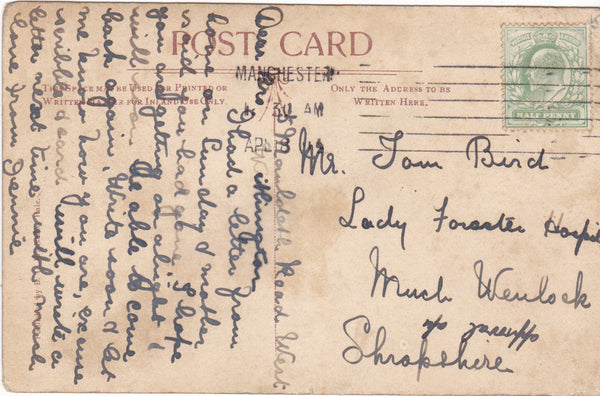 RATHEN ROAD, WITHINGTON - PRE 1918 POSTCARD (ref 1936/17)