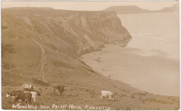 WORMS HEAD FROM ROCKET HOUSE, RHOSSILLY