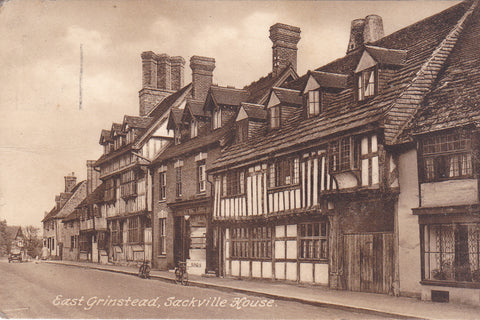 1907 postcard of Sackville House, East Grinstead in Sussex