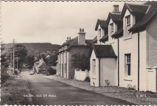 SALEN, ISLE  OF MULL - REAL PHOTO POSTCARD (ref 3122/18)