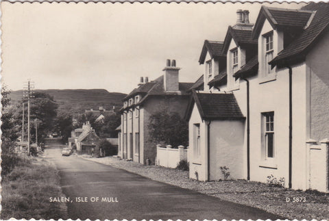 SALEN, ISLE  OF MULL - REAL PHOTO POSTCARD (ref 3122/18)