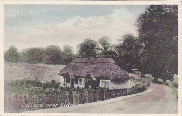 Old postcard of Cottage near Sidcup, Kent