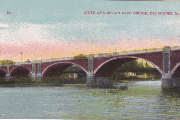 SIXTH AVENUE MELAN ARCH BRIDGE, DES MOINES, IA