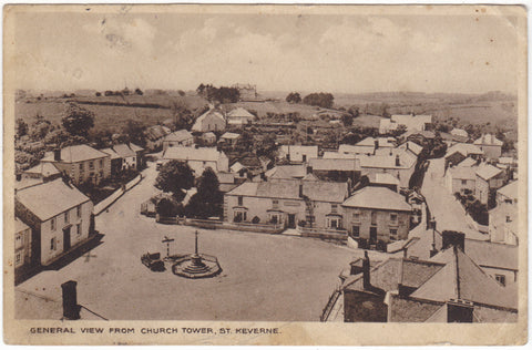 St Keverne, from Church Tower