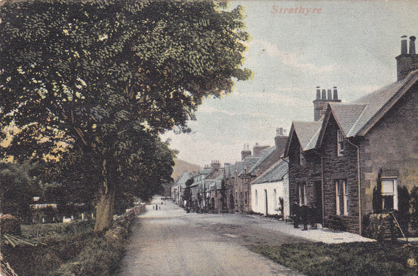 Old postcard of Strathyre, Perthshire, Scotland