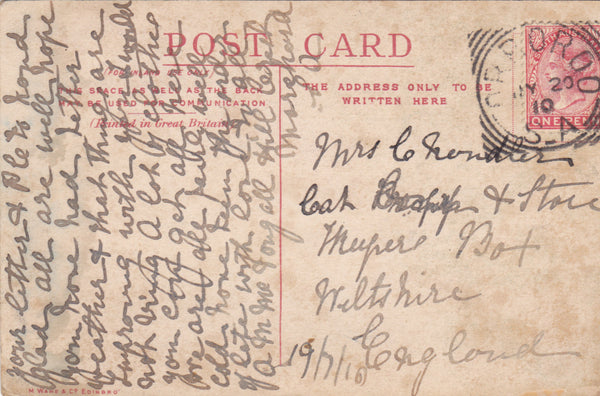 STRATHYRE - VINTAGE PERTHSHIRE POSTCARD (ref 3662/18)