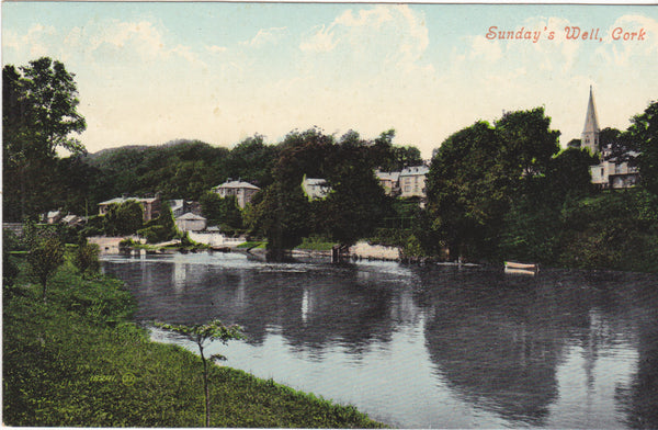 Old postcard of Sunday's Well, Cork, Ireland