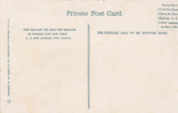 TORONTO - ST GEORGE STREET - OLD POSTCARD (ref 4608/17)