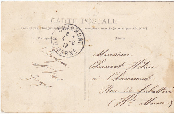 LE VALDAHON - LE CAMP D'INSTRUCTION LE PANSAGE EN CAMPAGNE - 1912 MILITARY POSTCARD (ref 2037)