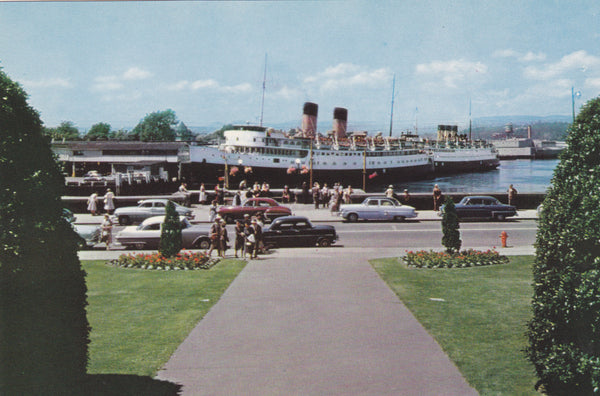 Harbor of Victoria, B.C. from Empress Hotel, Canada
