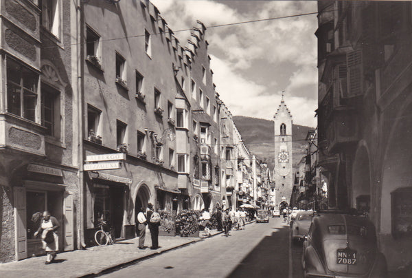 VIPITENO m950 STERZING ALBERGO MEZZALUNA - REAL PHOTO POSTCARD