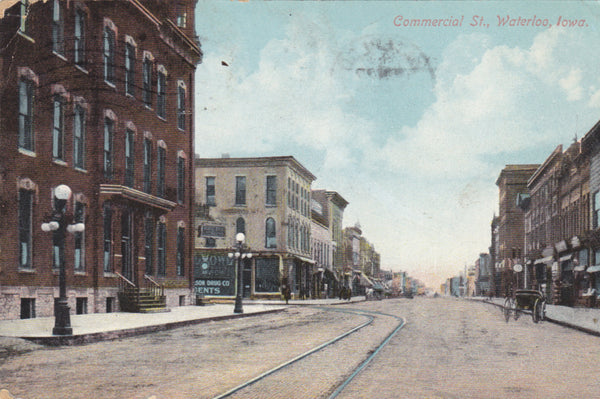 COMMERCIAL STREET, WATERLOO, IOWA