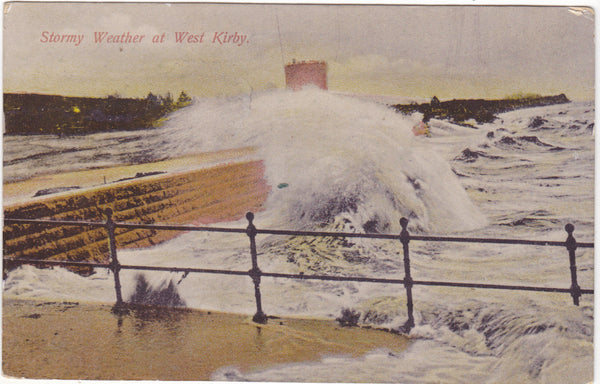 Stormy Weather at West Kirby